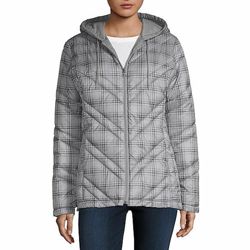 nwt xersion reversible gray puffer 