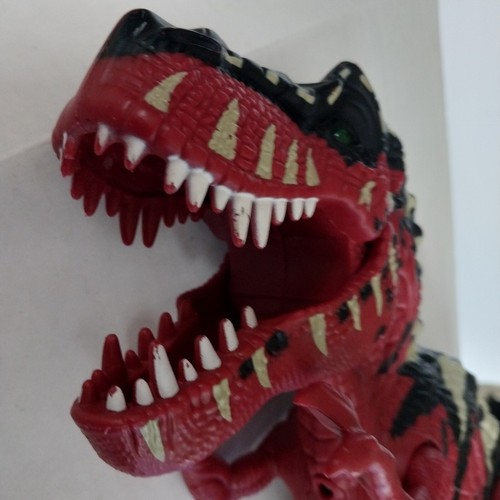 Animal Planet 18" T-Rex Jurassic Park Lights Up Roars Dinosaur Red Action Toy - Picture 9 of 22