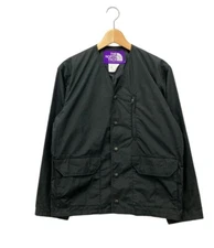 THE NORTH FACE PURPLE LABEL men's nylon coverall size S black Solid USED