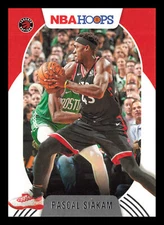 Pascal Siakam #155 2020-21 Hoops Toronto Raptors