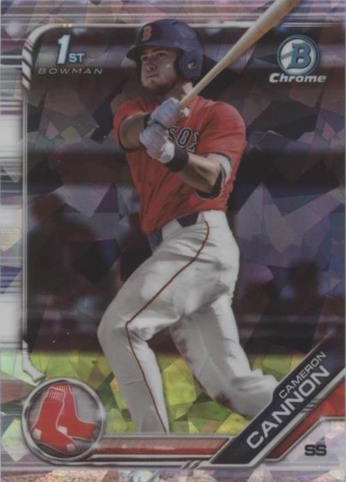 2019 Bowman Chrome Draft Sapphire Edition - Cameron Cannon #BDC-166 - 1 of 1