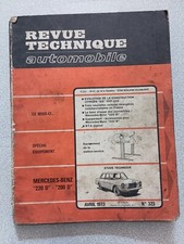 Revue technique Mercedes 200