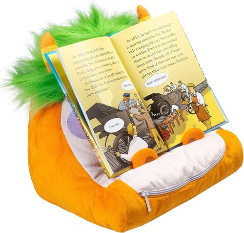 Bookmonster Kids and Adults Book and Tablet Holder Fluffy Holders - 第 23/27 張圖片