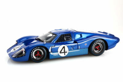 1967 FORD GT MK IV BLUE #4 LE MANS L.RUBY/D.HULME 1/18