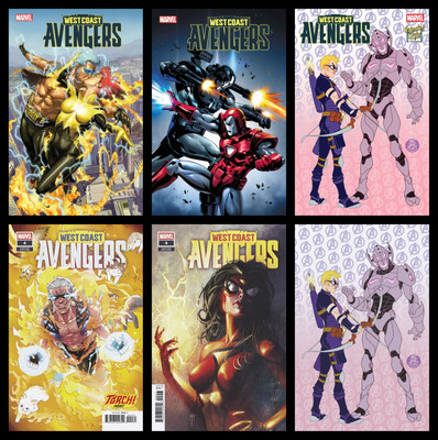 WEST COAST AVENGERS #4 MARVEL COVER PICK/SET/VARIANTS 1:25 1:50 PRESALE 2/26