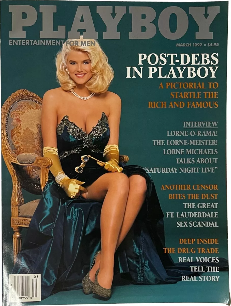 Playboy Magazine March 1992 Anna Nicole Smith | eBay