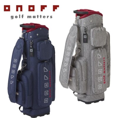 ONOFF Golf Cart Caddie Bag 9 x 47in 3.1kg 6way Lightweight 2024