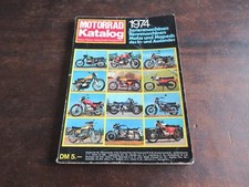 Motorradkatalog Motorrad Katalog nr 4 1974 Motor-Presse-Verlag