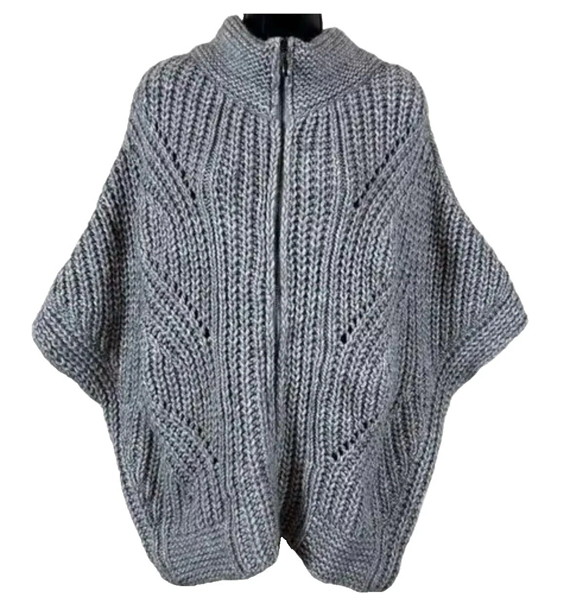 Anthropologie Acrylic Solid Sweaters Women's Cardigan