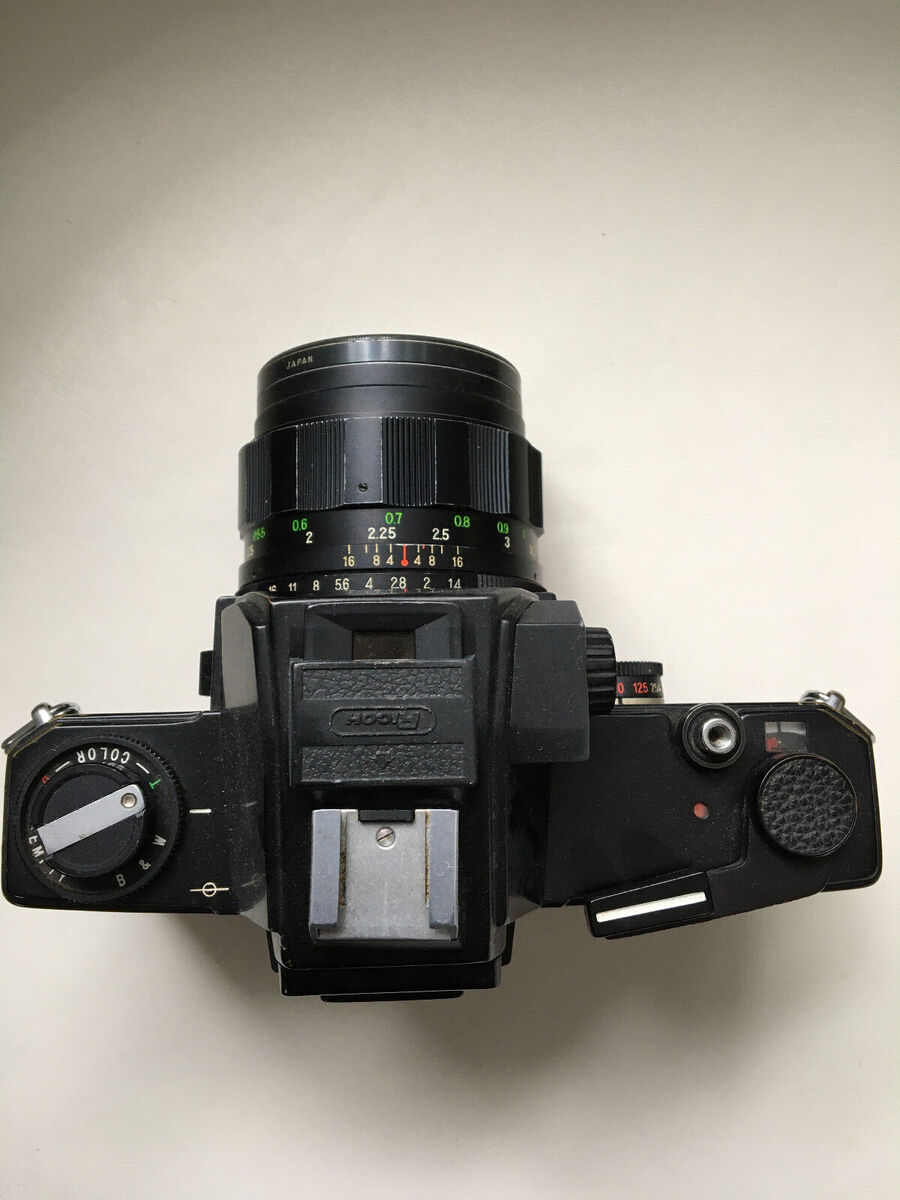 Vintage Ricoh TLS 401 35mm SLR Film Camera Rikenon f/1.4 Vintage Ricoh TLS 401 35mm SLR Film Camera Rikenon f/1.4