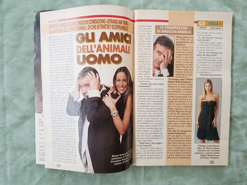 115) TELESETTE ITALIAN MAGAZINE N 16/2000 PARODI ASHLEY LYN LAGERBACK VENDITTI - Photo 3 sur 12