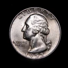 1952-S  Washington Quarter  MS+++++
