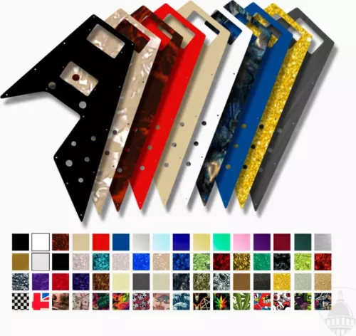 WD Custom Pickguard For Gibson 1989-Present Flying V '67 Reissue