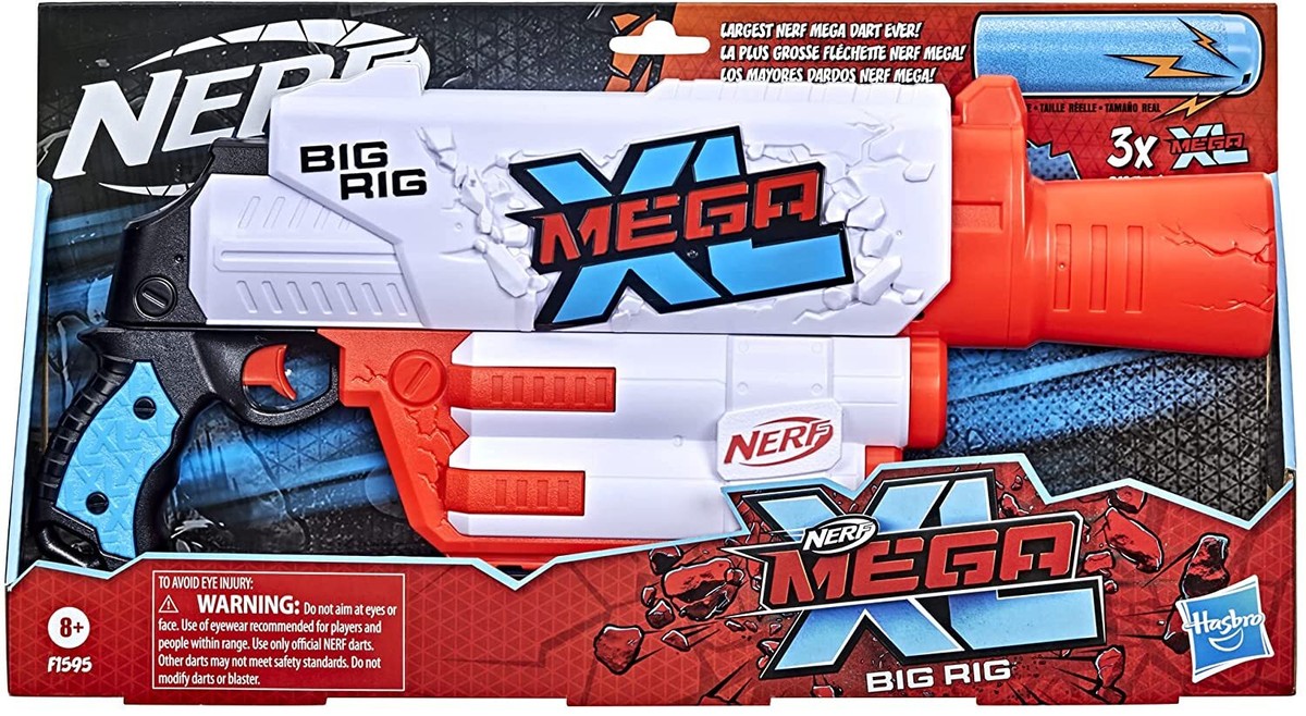 Nerf Mega XL Big Rig Blaster Largest Nerf Mega Darts Ever 3 Nerf Mega XL Big Rig Blaster Largest Nerf Mega Darts Ever 3