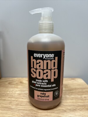 Everyone Hand Soap Ruby Grapefruit 12.75 Oz. -  Pack of 3