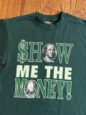 Camisa De Colección Jerry Maguire Show Me The Money Años 90 Película Promo Tom Cruise
