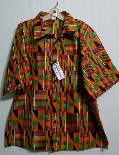 Men Women African Kente Print Dashiki 