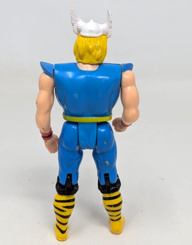 VTG 1991 Toybiz Marvel Super Heroes Thor Lightning Bolt Action Figure Toy JM24 - Picture 6 of 11