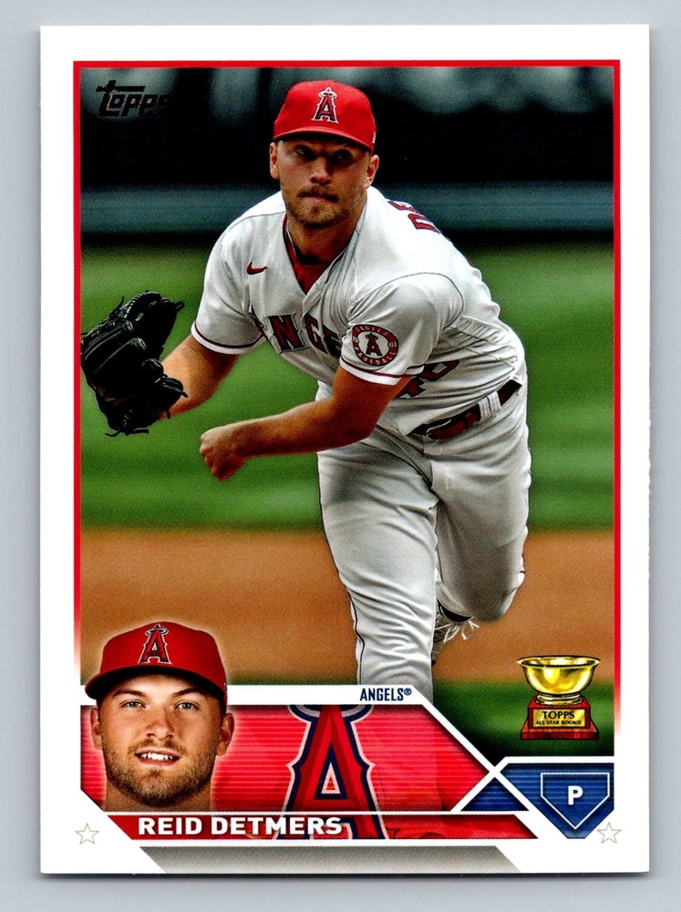 2023 Topps #645 Reid Detmers 582 Montgomery Club Foil Stamped