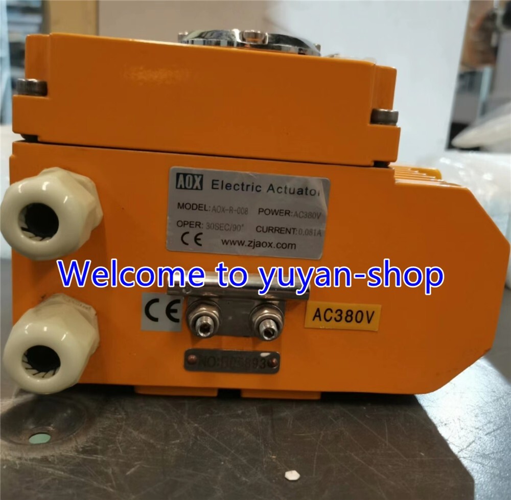 1PCS USED FOR AOX Electric actuator AOX-R-008 AC380V 0.081A #T9133