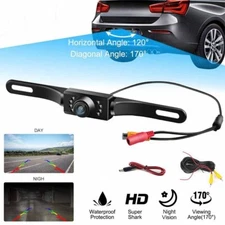 For Car Rear View Backup Parking Reverse Camera CMOS HD Night Vision Waterproof