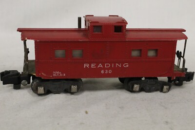 Vintage American Flyer 630 Illuminated Caboose Reading S Gauge 1963 B-90
