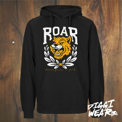 ROAR TIGER TATTOO DIGGIWEAR DONT GIVE A F**K FUCK HIPSTER KULT FUN HOODIE XS-5XL