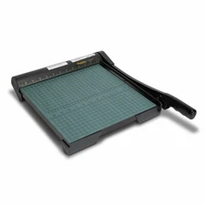 Martin Yale 12in Premier GreenBoard Wood Series Guillotine Paper Cutter