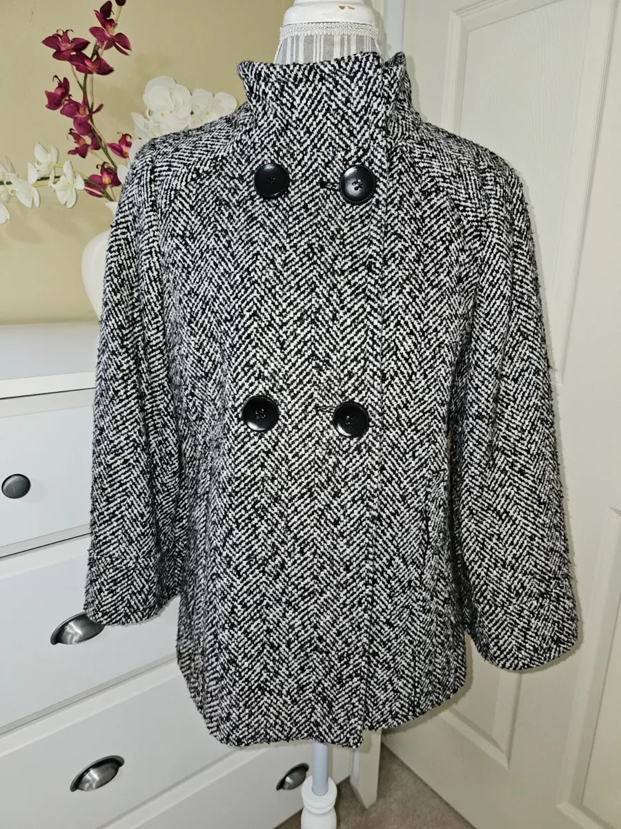 Loop Yarn Tweed Belted Down Coat おまけ付き❗️ | wellsprings.uk.net