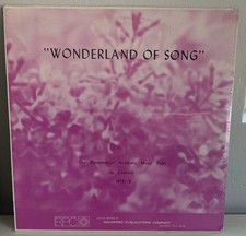 PRESENTATION ACADEMY MUSIC DEPT. Wonderland Of Song LP - RPC &mdash; Sealed | unknown?
