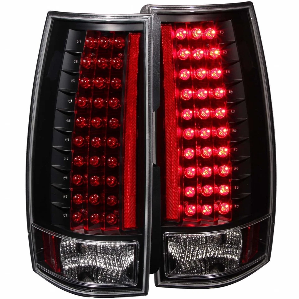 Luces traseras LED ANZO para GMC Yukon XL 2500 2007-2013 negras Foto 3 de 4