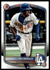 2025 Bowman #BP-127 Emil Morales Prospects