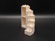 LEGO Duplo Wendeltreppe Treppe weiß / elfenbein alt für Haus / Bauernhof