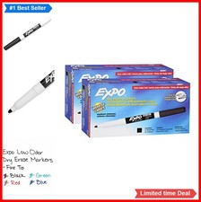 Dry Erase Markers Fine Tip 24 Pack Low Odor Q...