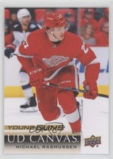 2018-19 Upper Deck UD Canvas Young Guns Michael Rasmussen #C109 8hk