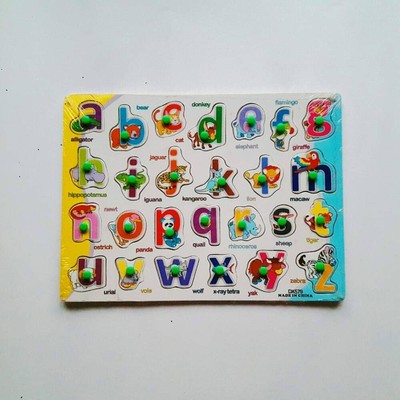 Vietnamesische Buchstaben Alphabet Puzzle Spielzeug Brett Holz Buchstaben Blöcke für Mädchen