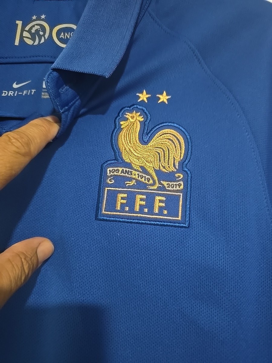 Nike France FFF 2019 Centenary 100th Year Anniversary Long Sleeve