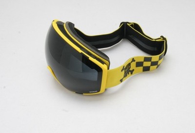 VonZipper Jetpack Snow Goggles (Caution Tape Yellow / Wildlife Blackout) YBC