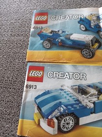 2 LEGO CREATOR #6913,,LEGO INSTRUCTION MANUALS,, ONLY,,LOOK 