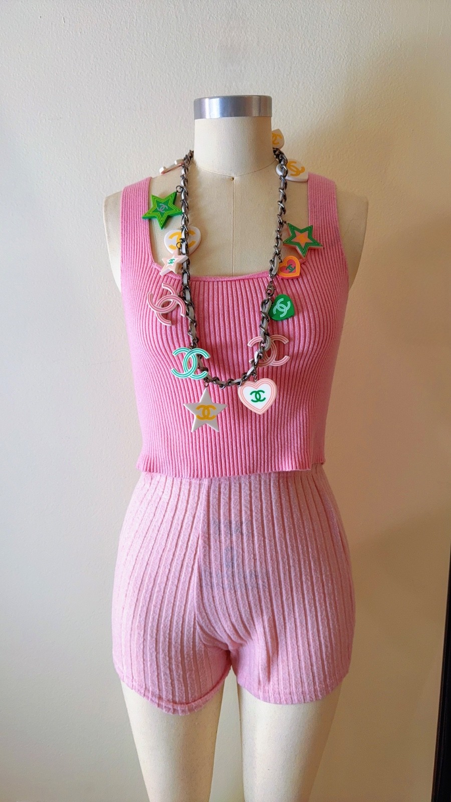 Chanel 2004 Cruise Multicolor Charm Necklace/Belt image 2