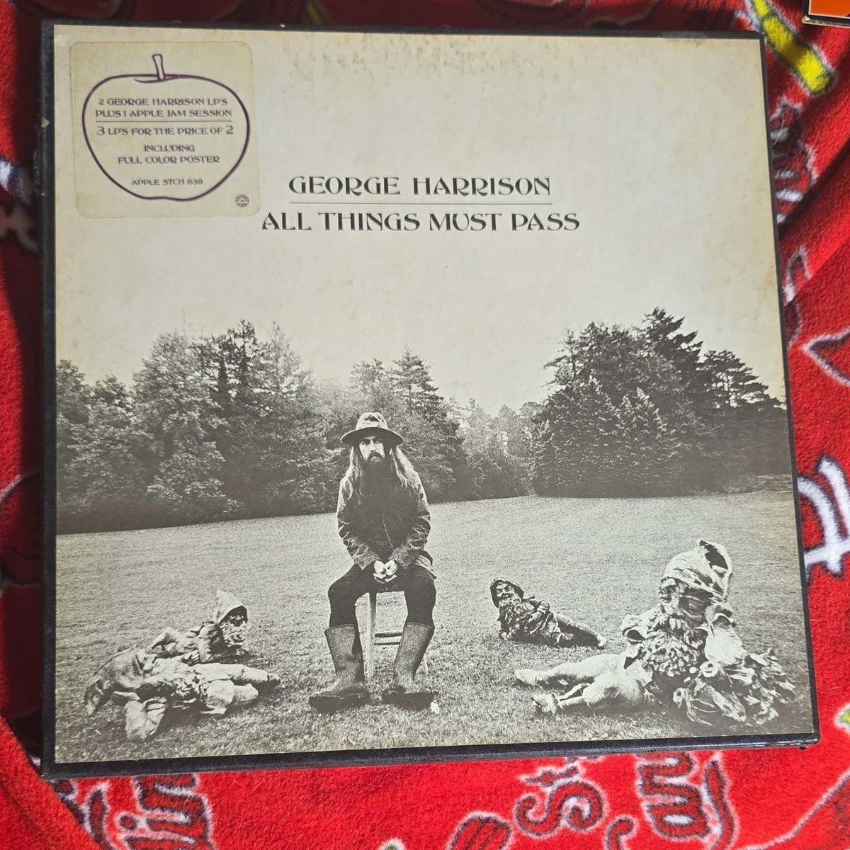 『ＧＥＯＲＧＥ・ＨＡＲＲＩＳＯＮ ／ＡＬＬ・ＴＨＩＮＧＳ・Ｍ…』Ｒｅｄ【ＵＳＥＤ George Harrison All Things Must Pass Vinyl Records for sale | eBay