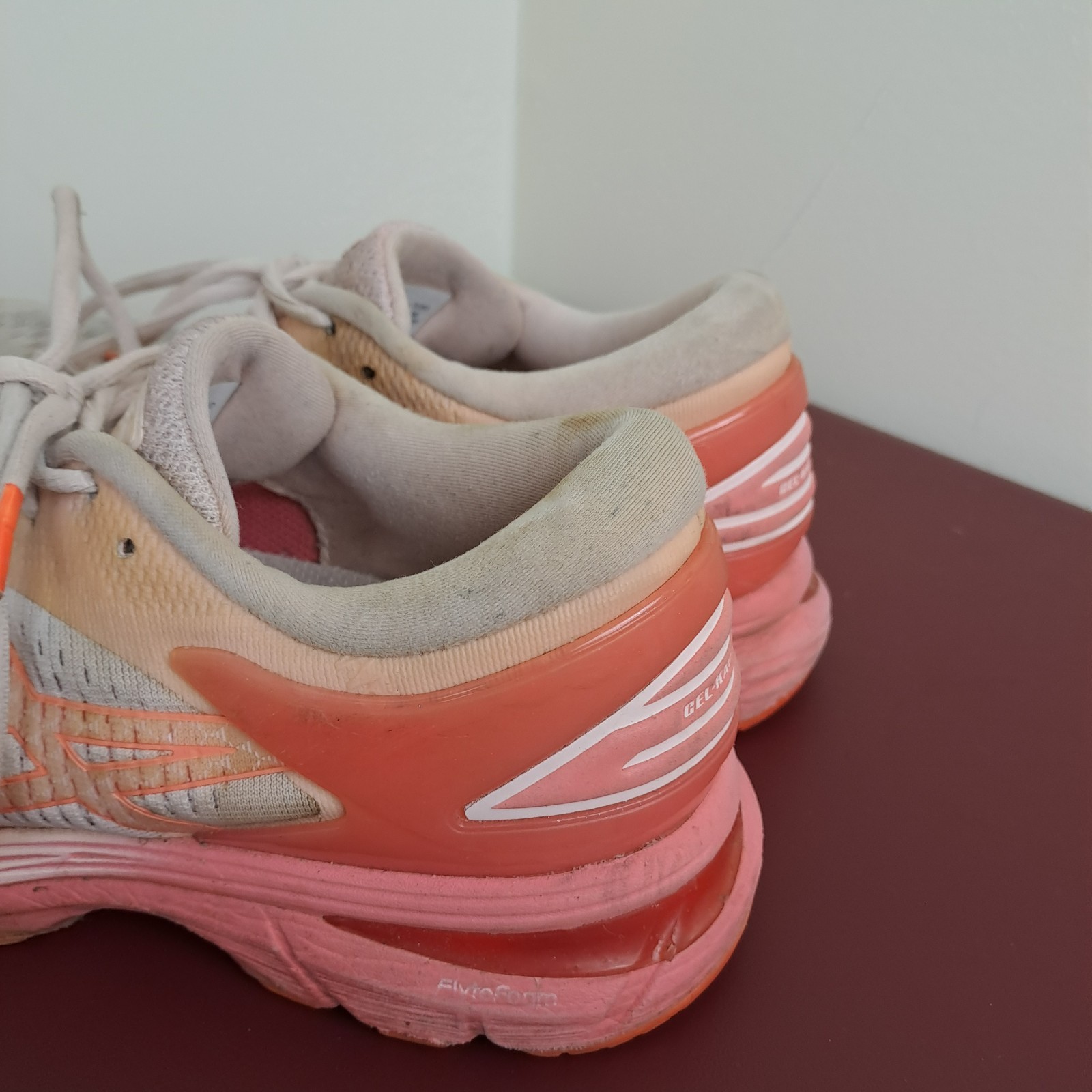 Asics Gel-Kayano 25 Running Shoes Mens Size 6 Orange Trainers Sneakers thumbnail 3