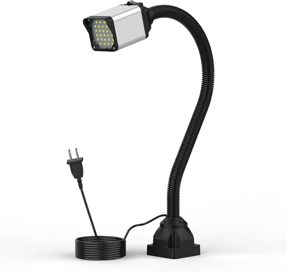 Flexible Gooseneck Lamp, 12W Work Light, 1200lm Brightness - Image 3 of 4