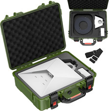 Starlink Mini Case, Waterproof Green Starlink Mini Hard Case with Portable