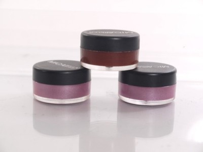 3 Mica Beauty  LIP COLOR POT IN  1 RICH BROWN+ 2 LILAC SUGAR