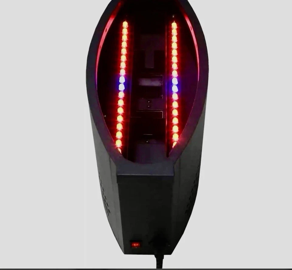 Pair Flame Fire LED light machine effect lights for stage or party - Image 2 of 3