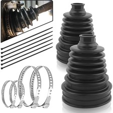 Kit de reparación de arranque CV eje de transmisión elástico de 2 piezas cubierta antipolvo para eje protector Nissan