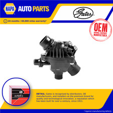 Coolant Thermostat fits BMW 1M Coupe E82 3.0 11 to 12 N54B30A Gates 11537536655