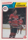 83/84 OPC O-PEE-CHEE LARRY ROBINSON CARD #195 NM-MINT