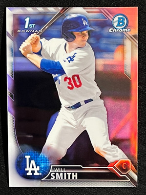 2016 Bowman Draft Chrome Refractors #BDC-84 Will Smith 1st Bowman Dodgers
